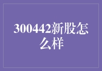 300442新股投资：把握机遇，审慎前行