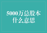 5000万总股本：一场投资界的江湖奇幻之旅