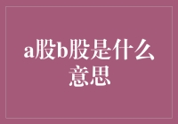 探寻资本市场神秘之门：浅析A股与B股的内涵