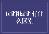 B股和A股：股票市场中的双面镜像