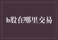 B股在哪里交易：解析我国证券市场的国际化探索