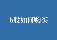 B股股票购买新手指南：从零到股神只需三步！