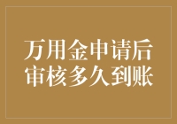 万用金申请后审核多久到账：解答与攻略