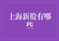 新股投资者必看！上海股市新面孔大盘点