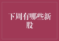 下周新股一览：投资者需关注的五大亮点新股