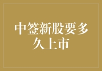 新股中签后多长时间上市？IPO发行全流程解析