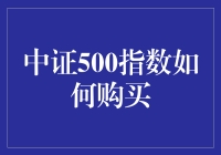 如何通过三大途径购买中证500指数：实物投资、指数基金与ETF