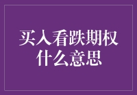 看跌期权：用数学公式卖出未来的好心情