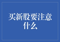 新股投资：七个不可忽视的要点