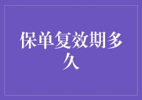 保险保单复效期的法律与实务解读