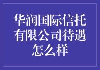 华润国际信托有限公司待遇剖析：职业发展与福利优待