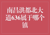 南昌洪都北大道636，你属于哪个镇，我只关心你的小秘密