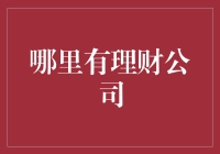 理财公司概况与选择策略：寻找最合适的财富管理平台