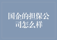 国企担保公司：站在祖国肩膀上的胖子们