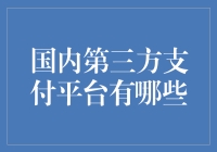 解锁神奇的财富密码：国内第三方支付平台大揭秘