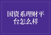 国资系理财平台：稳健与创新并举的理财新选择