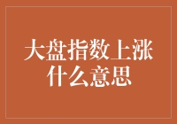 大盘指数上涨揭示市场信心与投资者情绪