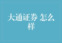 大通证券：在金融投资世界中的独特定位与优势