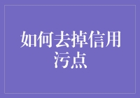 从零开始：个人信用污点的修复策略与指南