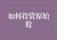 投资原始股：股市中的淘金之旅，从996到财务自由的快速通道