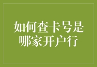 如何通过卡号查询开户行：掌握这些方法，轻松搞定！