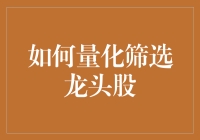 如何量化筛选龙头股：一种基于财务指标的策略分析