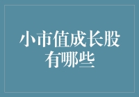 挖掘潜力：小市值成长股的投资机遇