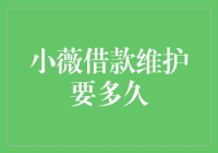 小薇借款维护要多久？高效还款方案全揭秘！