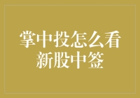 掌中投：新股中签查询与策略指南