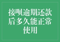 接呗逾期还款后还能正常使用吗？答案在这里