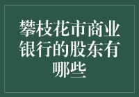 攀枝花市商业银行的股东构成分析：多主体协同推进地方金融繁荣