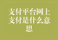 网上支付平台：交易的数字化桥梁