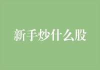 新手炒什么股：构建稳健增长的股票投资组合