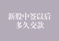 新股中签以后多久需要交款——投资者需注意的市场纪律与风险管理