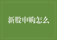 初探新股市场：申购策略与风险考量