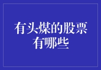 有头煤的股票有哪些？一份全面解析