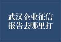 武汉企业征信报告去哪里打印：深入解读与指南