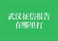 武汉征信报告在哪里打？打不死我的征信，只会让我更强大！