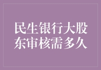 民生银行大股东审核流程解析：严谨与高效并行