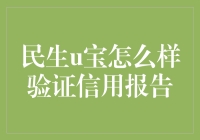 民生u宝信用报告验证功能解析：如何保障信息安全与信用评估