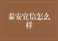 泰安宜信：助您实现财务自由的良师益友