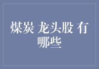 哇塞！听说你要找煤炭龙头股？别逗了，这玩意儿还能赚大钱？