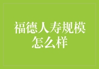 福德人寿：从一个小规模企业到保险界的大佬之路