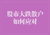 股市大跌散户如何应对：策略与心态调整