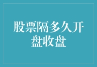 股票隔多久开盘收盘？你以为股市有九九八十一难吗？