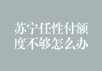 苏宁任性付额度不够？不如先来一场与钱包的对话