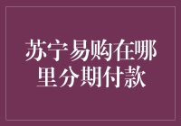 苏宁易购分期付款，轻松购物新方式？