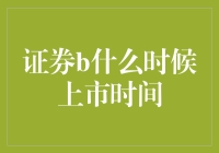 证券B上市时间揭秘：投资者如何与时间赛跑？