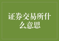 证券交易所：资本市场的枢纽与核心