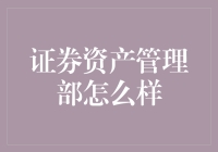 证券资产管理部：是理财，还是造梦？